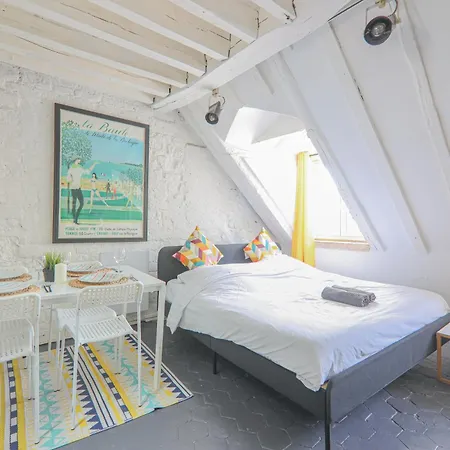 Apartment-4p-city Centre Lescot With Netflix 巴黎