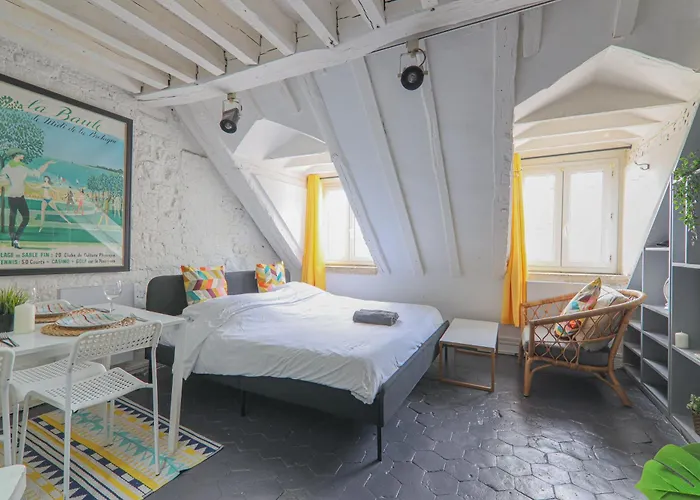 Lejlighed Apartment-4p-city Centre Lescot With Netflix