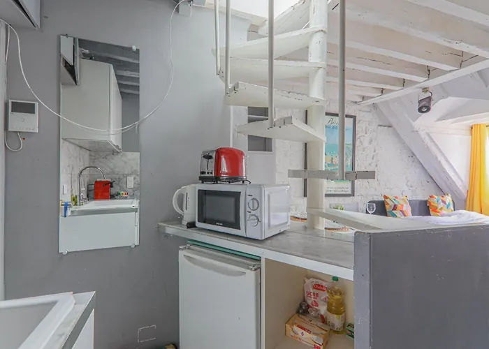 Apartment-4p-city Centre Lescot With Netflix * Paris